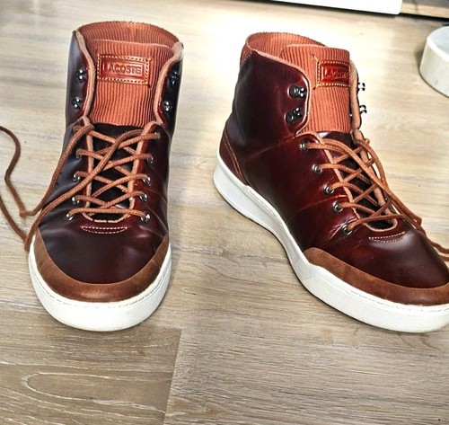 Lacoste leder sneaker - leder,