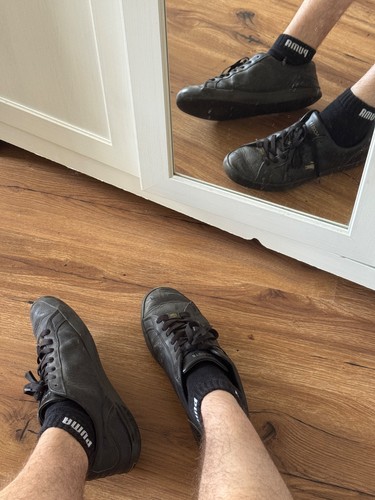 Stark getragene lacoste schuhe - stark,