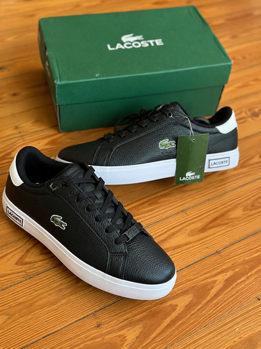 Lacoste powercourt leather - lacoste, —