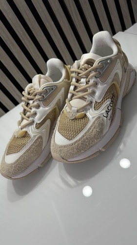 Lacoste sneaker beige - lacoste,